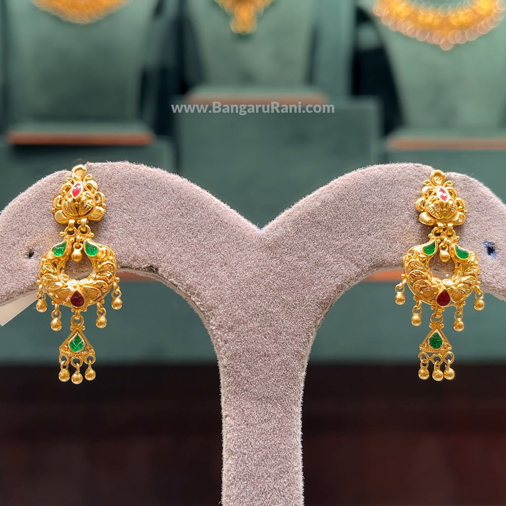 CMR 5.804gms EARRINGS 22K Yellow Gold