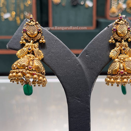 CMR 23.368gms EARRINGS 22K Yellow Gold