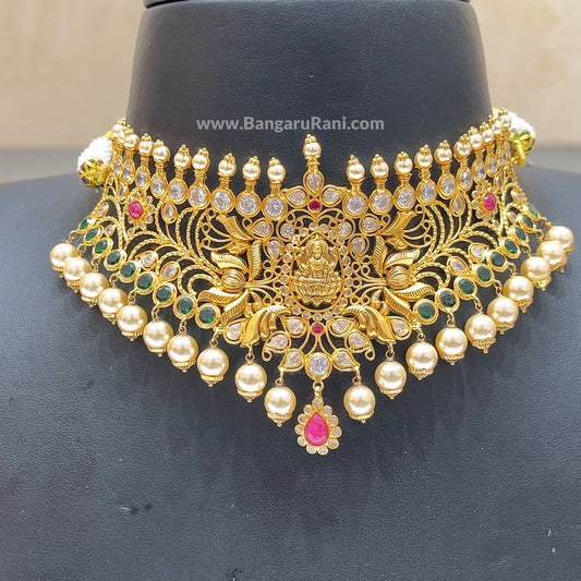 MUKUNDA JEWELLERS 24.72gms CHOKER 22K Yellow Gold