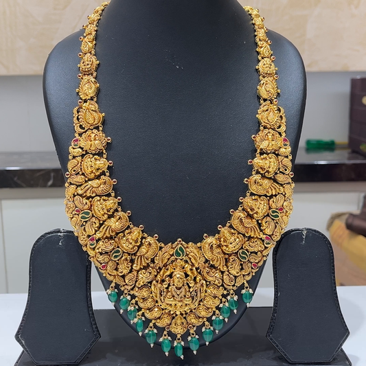 MUKUNDA JEWELLERS 65.431gms HARAMS 22K Antique