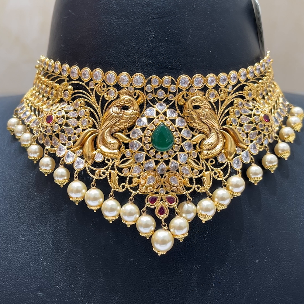 MUKUNDA JEWELLERS 28.84gms CHOKER 22K Yellow Gold