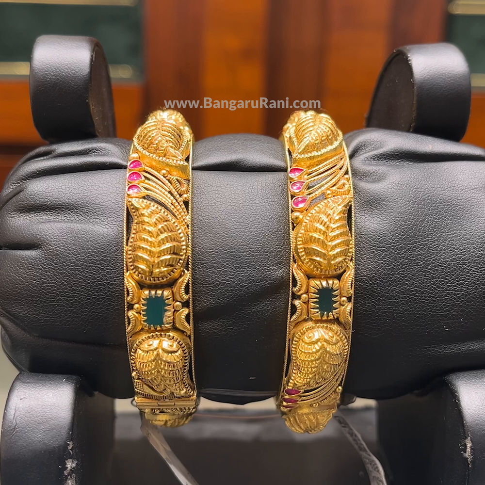 Chennai Shopping Mall 22.48gms BANGLES 22K Yellow Gold