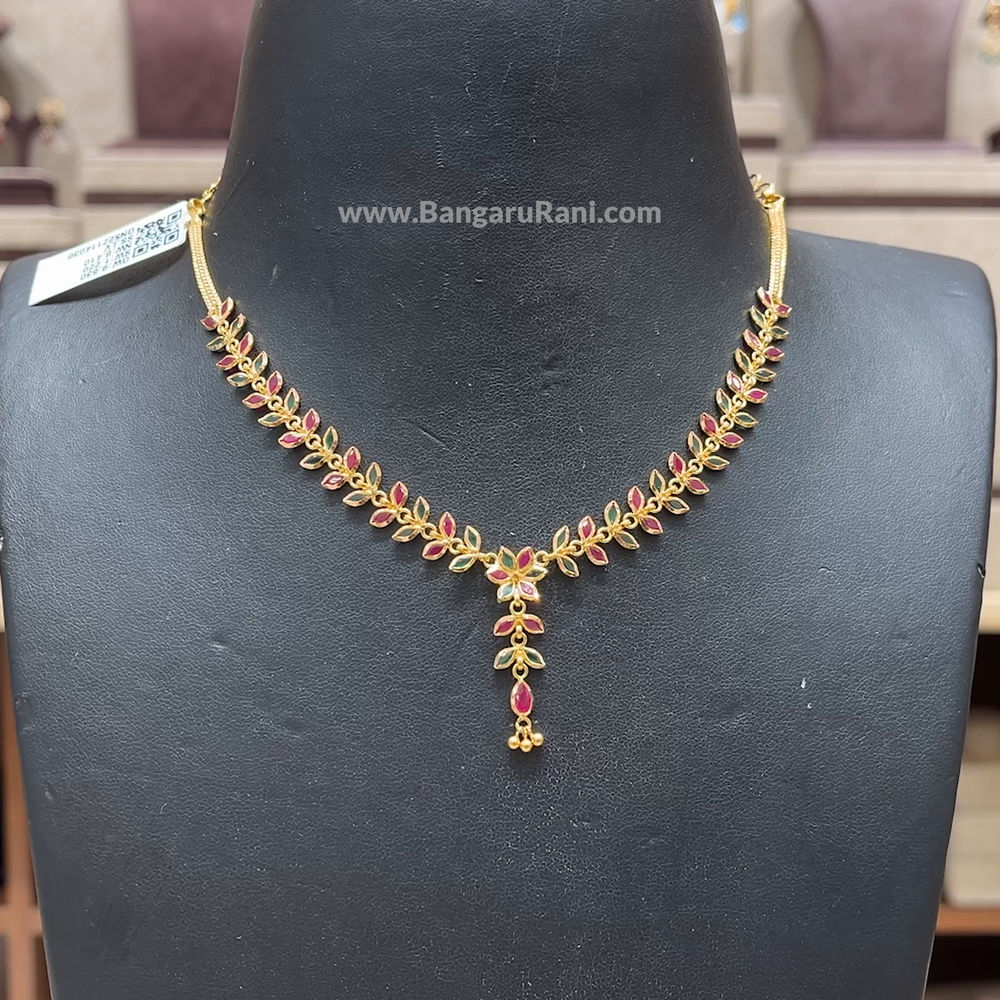 Chennai Shopping Mall 8.41gms NECKLACE 22K Yellow Gold