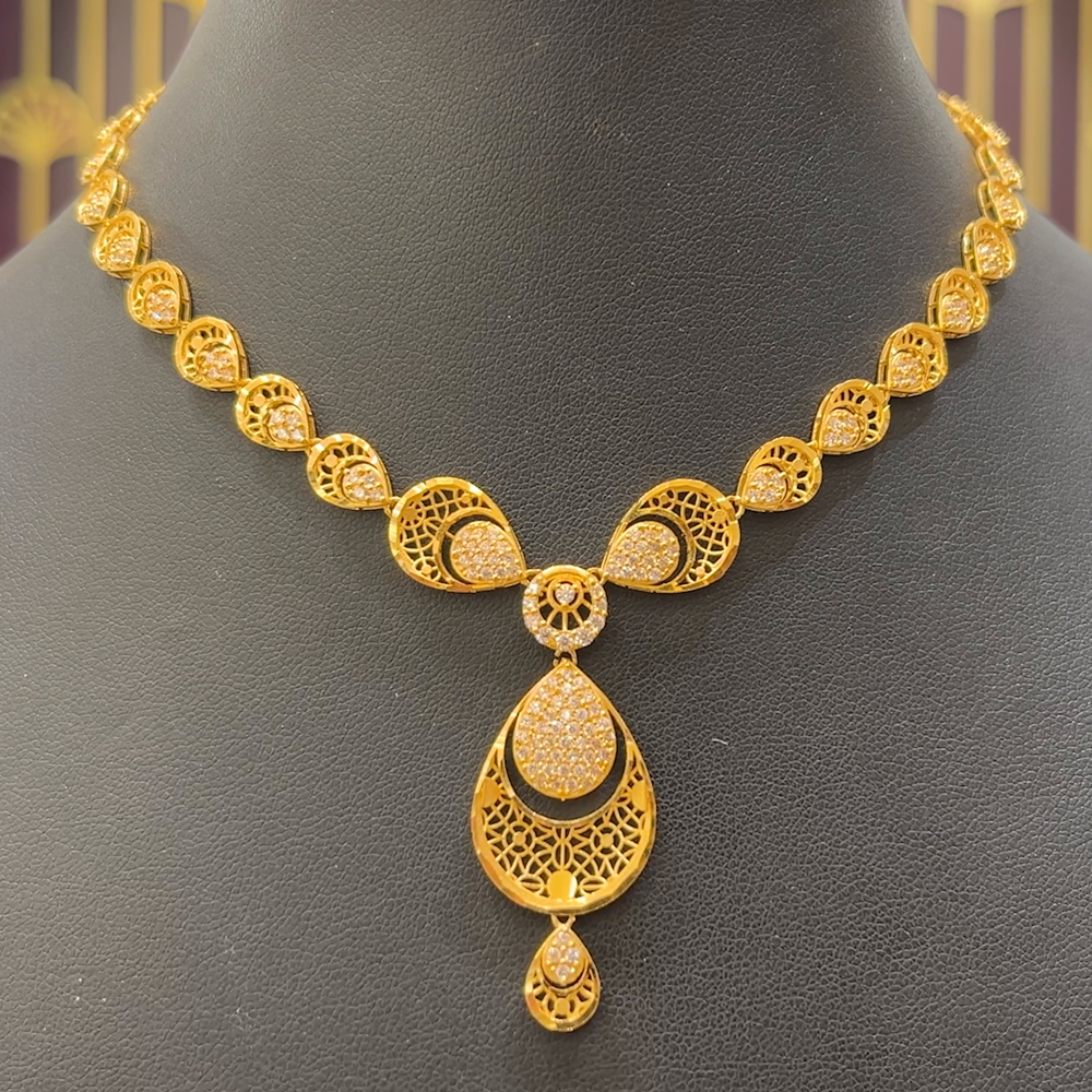 CMR 14.93gms NECKLACE 22K Yellow Gold