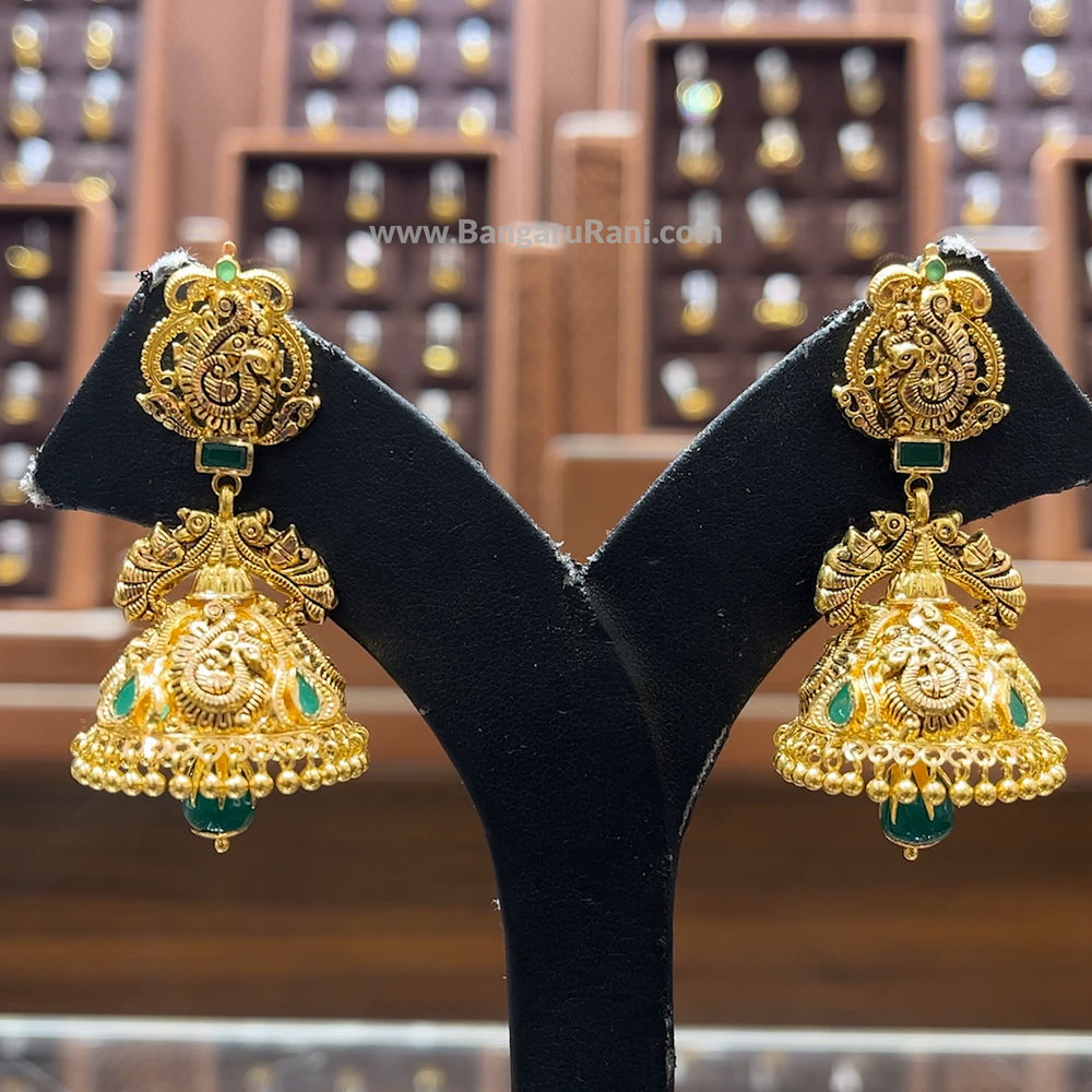 CMR 17.109gms EARRINGS 22K Yellow Gold