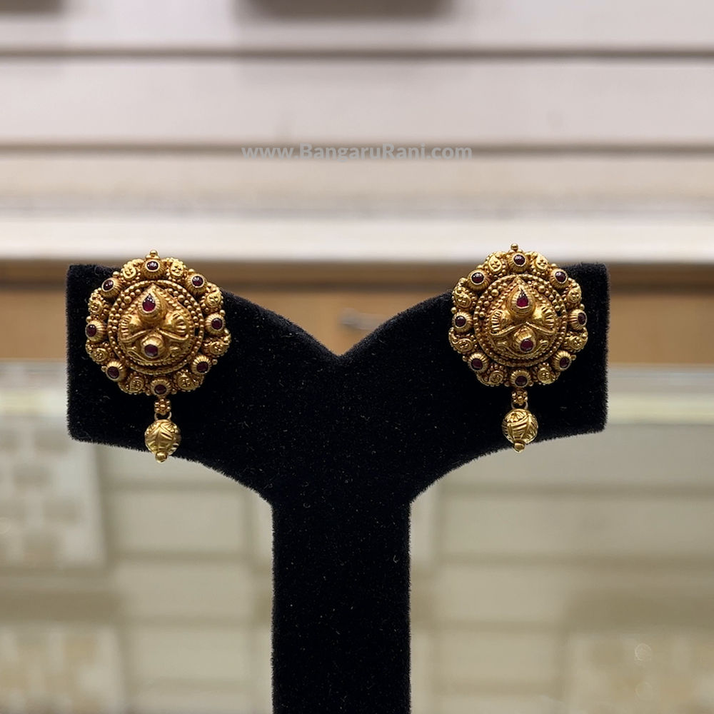 6.88gms EARRINGS 22K Yellow Gold