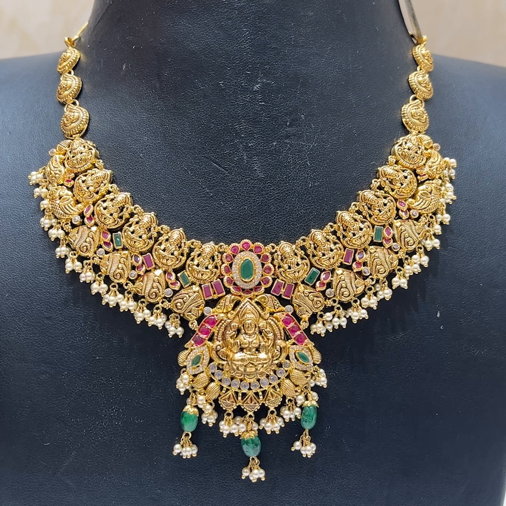 MUKUNDA JEWELLERS 34.305gms NECKLACE 22K Yellow Gold