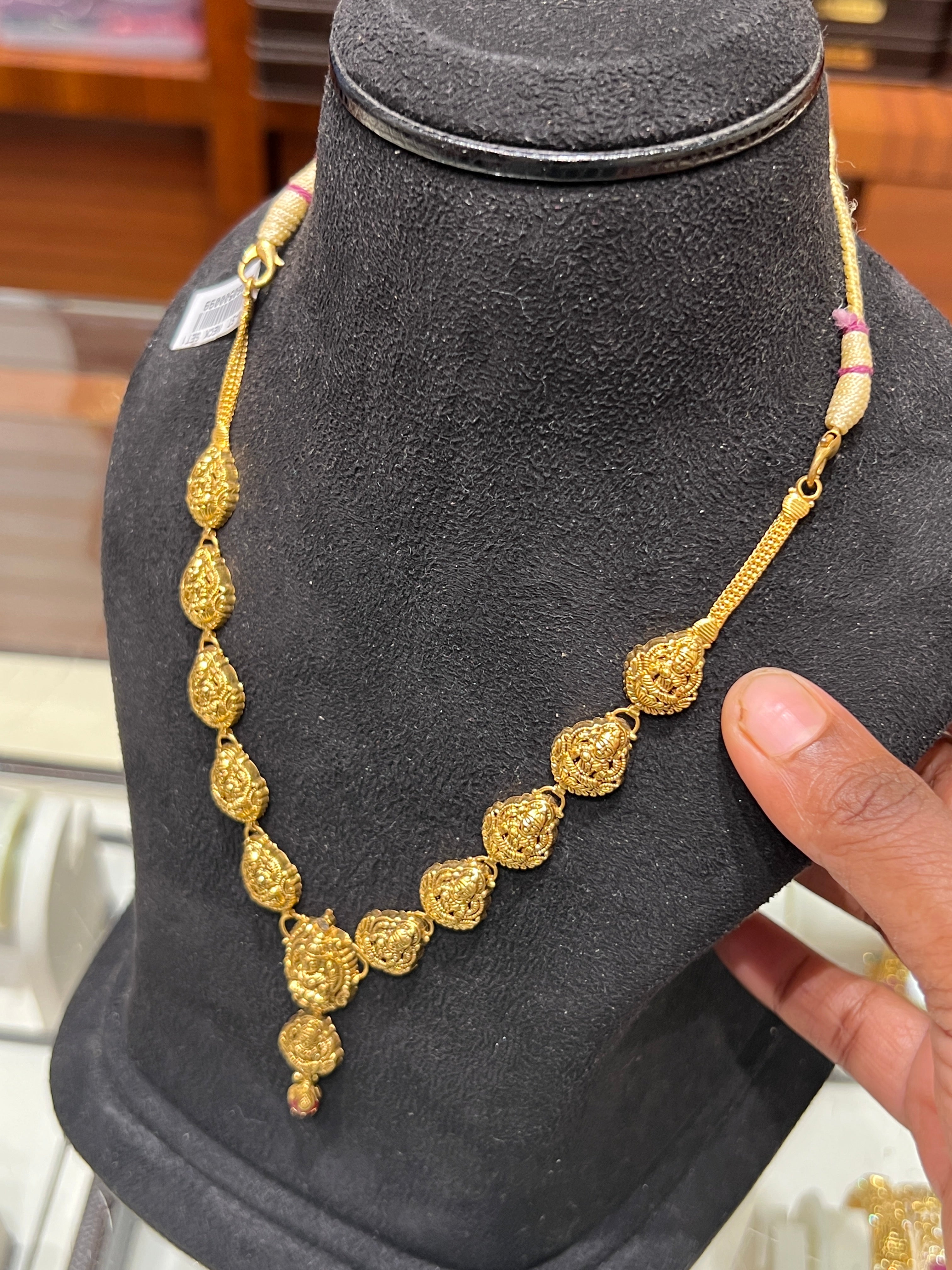 Latest long gold necklace sale designs 2019