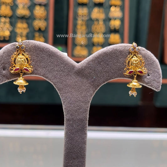 3.535gms EARRINGS 22K Yellow Gold