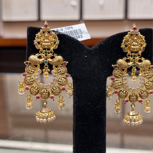 RS BROTHERS 12.576gms EARRINGS 22K Yellow Gold