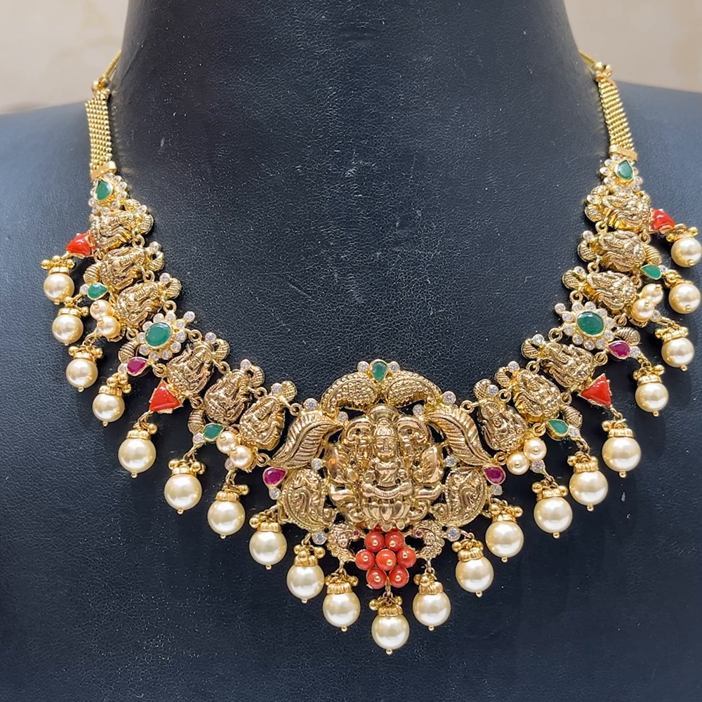 MUKUNDA JEWELLERS 37.161gms NECKLACE 22K Yellow Gold