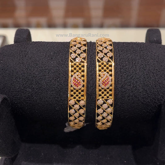 41.52gms BANGLES 22K Yellow Gold