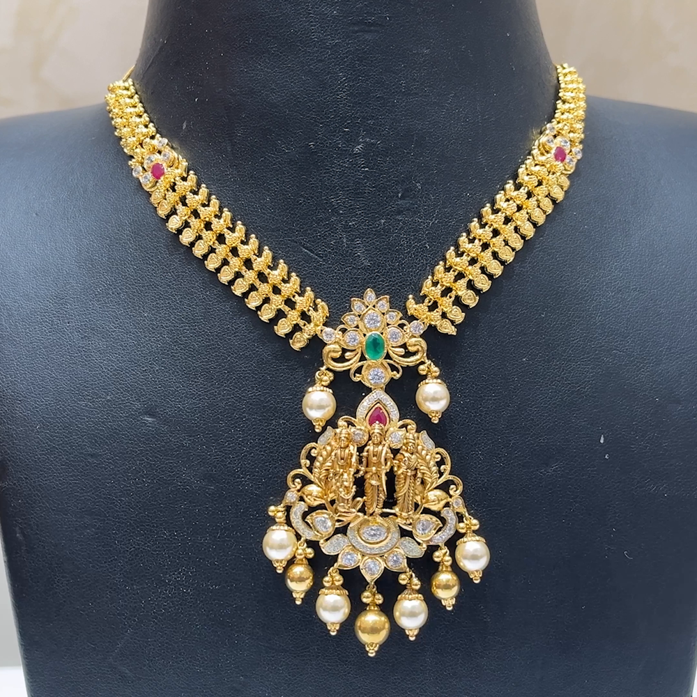 MUKUNDA JEWELLERS 39.682gms NECKLACE 22K Yellow Gold