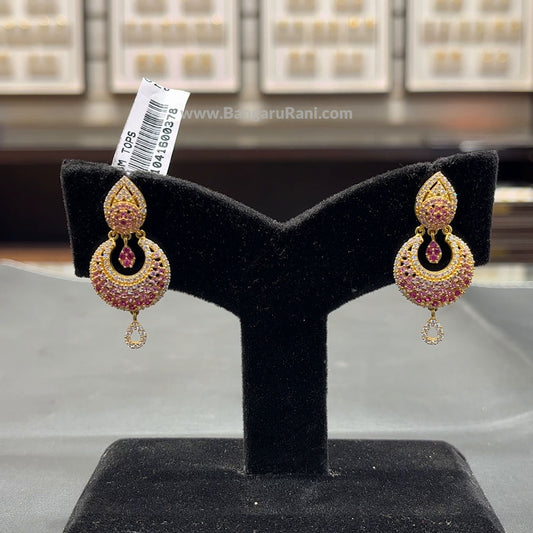 9.906gms EARRINGS 22K Yellow Gold