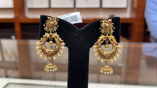 RS BROTHERS 10.125gms EARRINGS 22K Yellow Gold