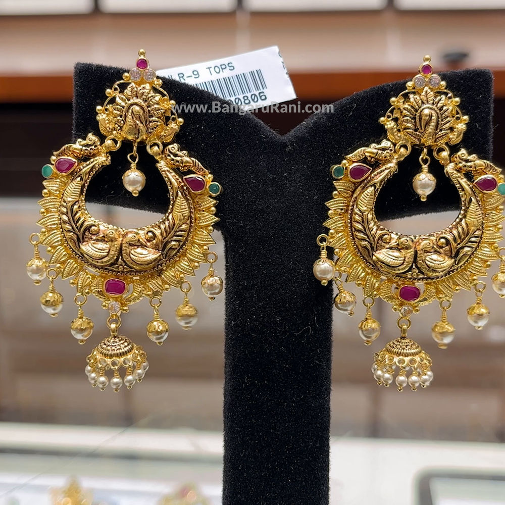 RS BROTHERS 13.746gms EARRINGS 22K Yellow Gold