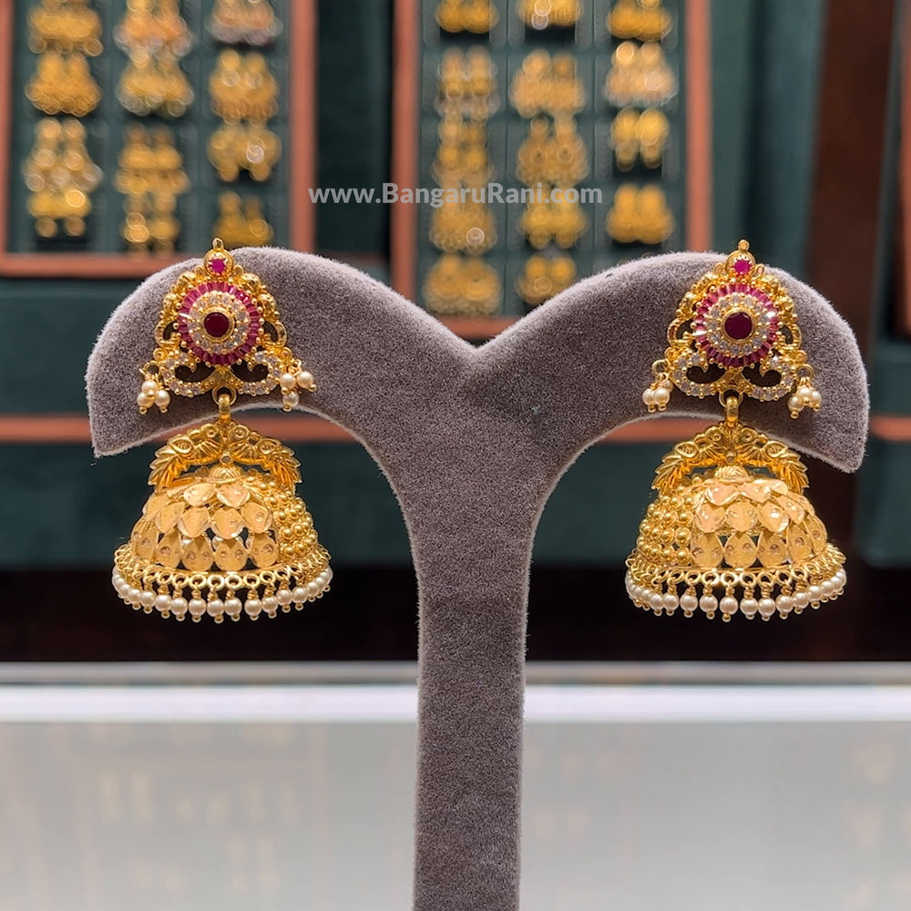 12.025gms EARRINGS 22K Yellow Gold