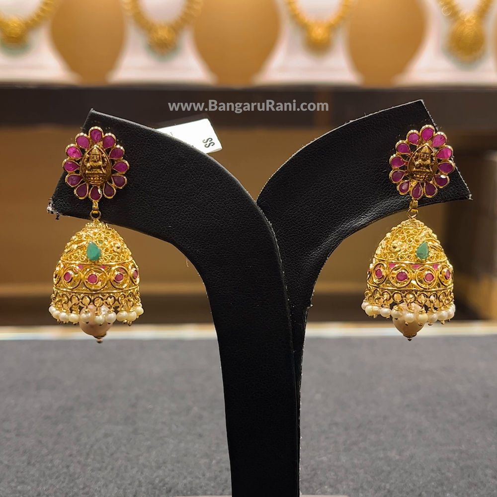 15.172gms EARRINGS 22K Yellow Gold