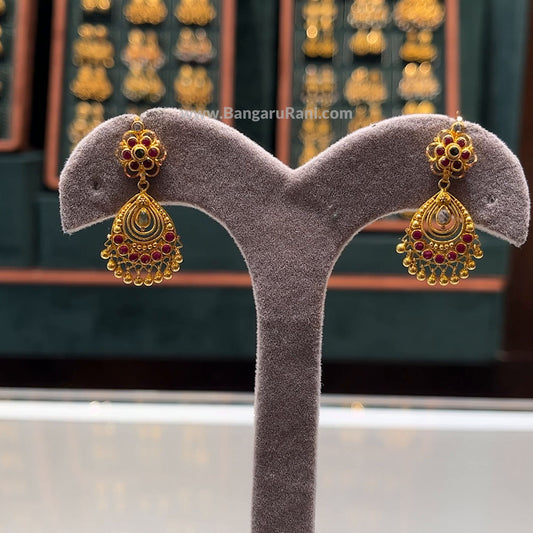 5.205gms EARRINGS 22K Yellow Gold