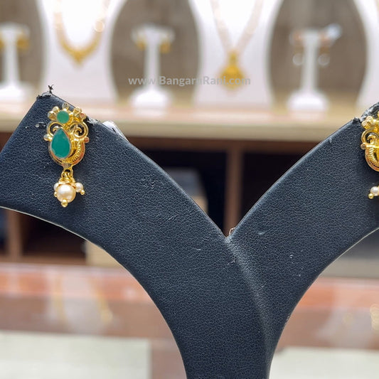 Chennai Shopping Mall 3.245gms EARRINGS 22K Yellow Gold