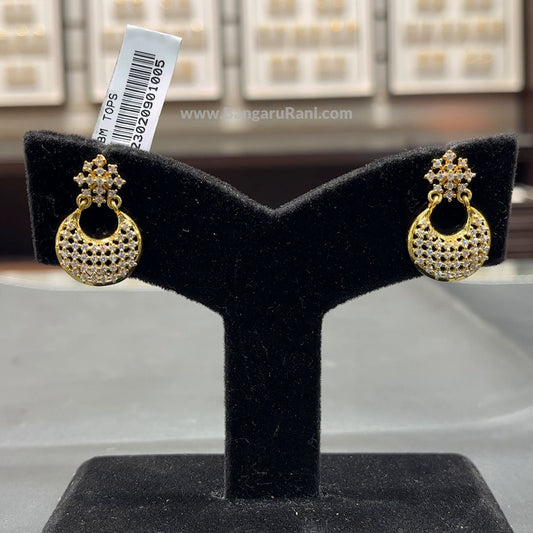 6.9gms EARRINGS 22K Yellow Gold