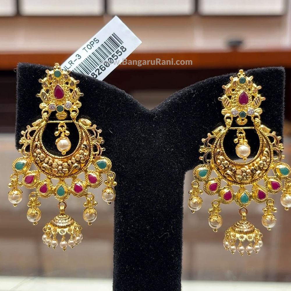 RS BROTHERS 11.897gms EARRINGS 22K Yellow Gold