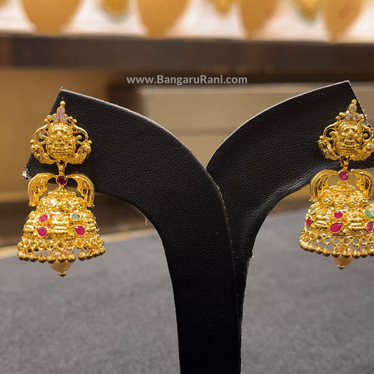 13.1gms EARRINGS 22K Yellow Gold