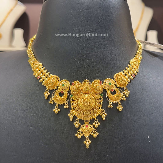 CMR 21.249gms NECKLACE 22K Yellow Gold