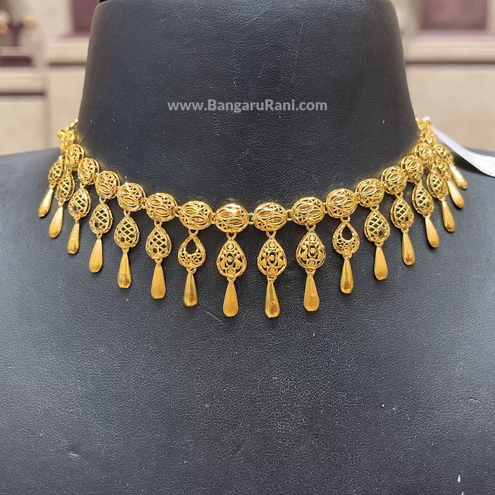 Chennai Shopping Mall 17.305gms NECKLACE 22K Yellow Gold