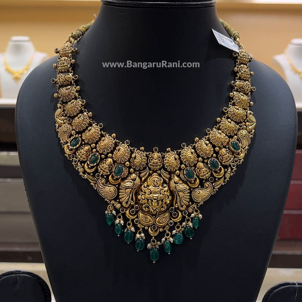 38.33gms NECKLACE 22K Antique