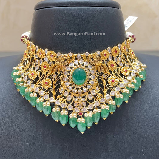 MUKUNDA JEWELLERS 26.87gms CHOKER 22K Yellow Gold