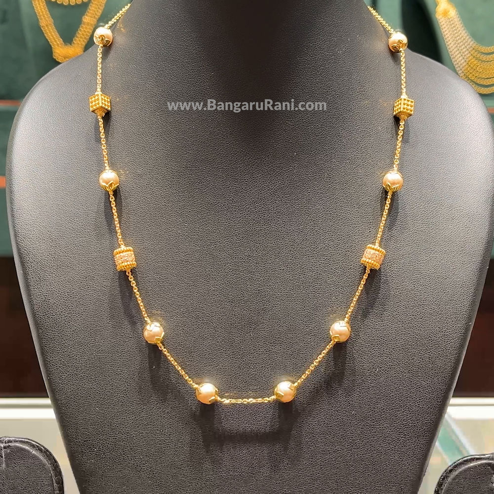 CMR 12.363gms CHAINS 22K Yellow Gold