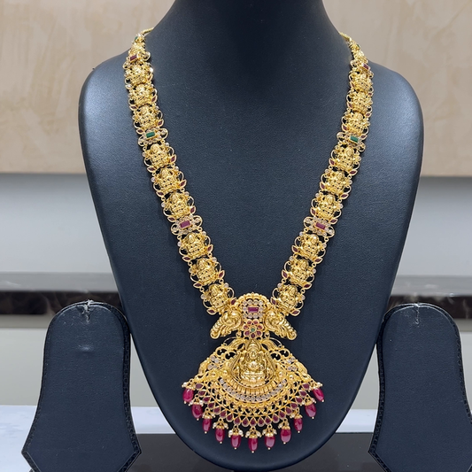 MUKUNDA JEWELLERS 46.62gms HARAMS 22K Antique