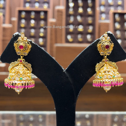 CMR 15.13gms EARRINGS 22K Yellow Gold