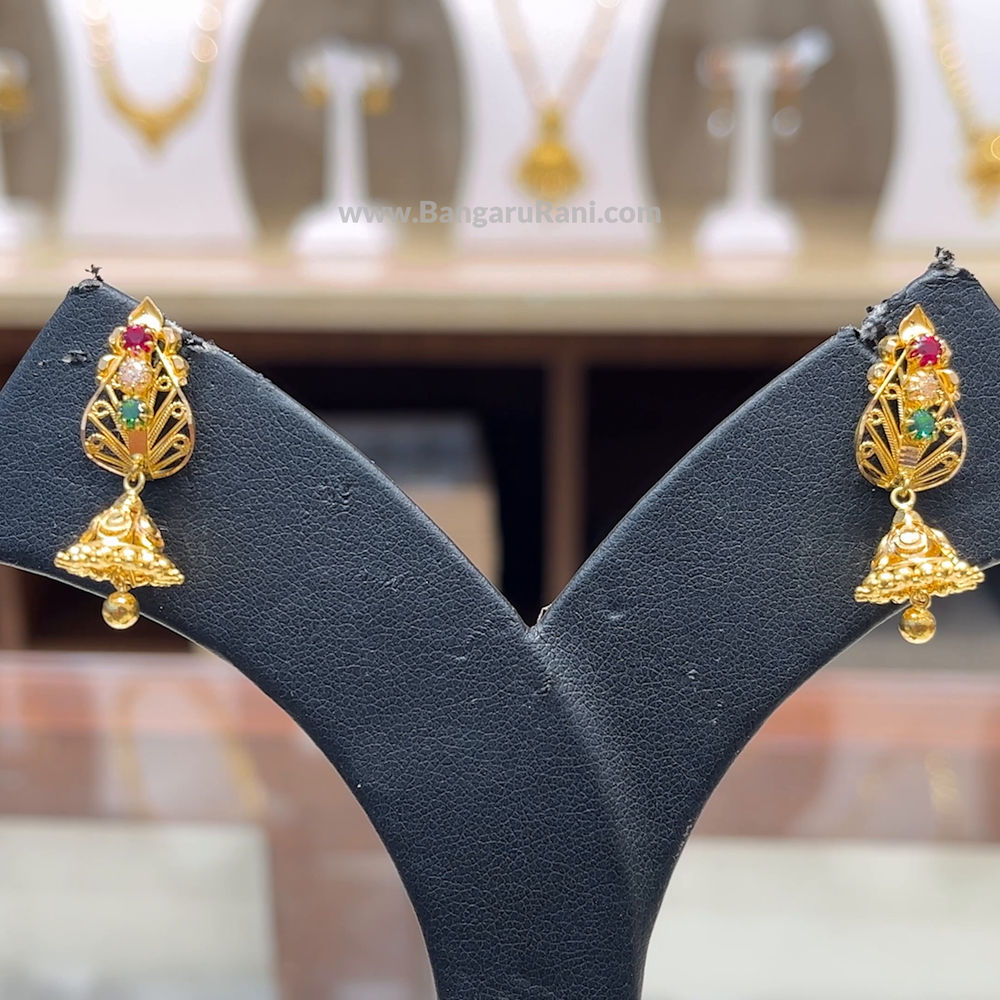 Chennai Shopping Mall 4.541gms EARRINGS 22K Yellow Gold