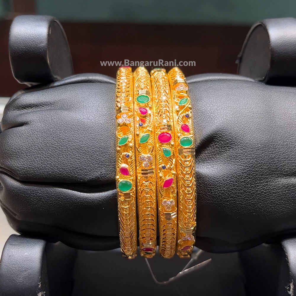 CMR 53.059gms BANGLES 22K Yellow Gold