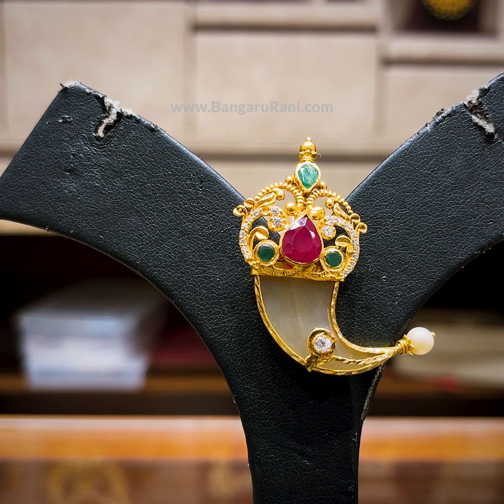 Chennai Shopping Mall 35.678gms HARAMS 22K Yellow Gold