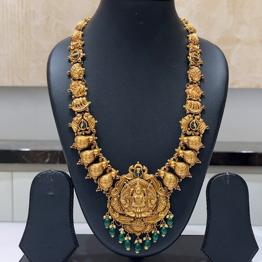 MUKUNDA JEWELLERS 47.883gms HARAMS 22K Antique