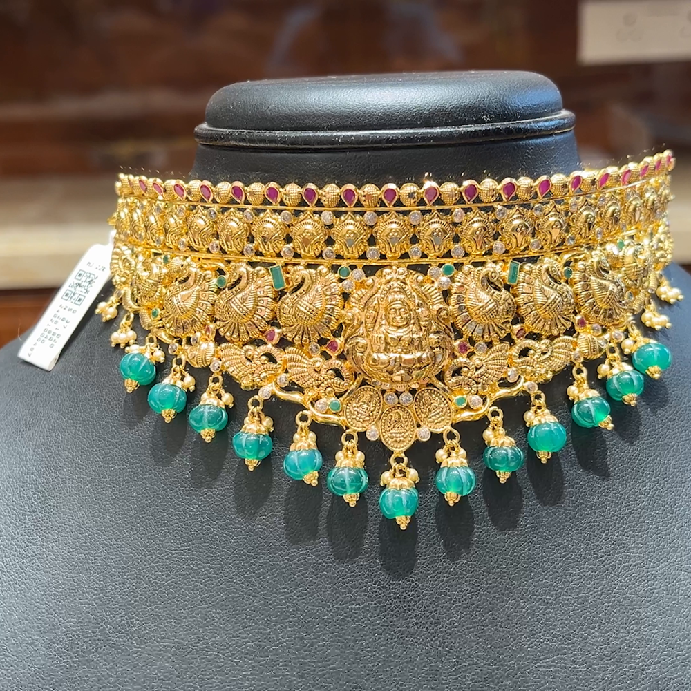 MUKUNDA JEWELLERS 28.84gms CHOKER 22K Yellow Gold