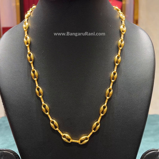 29.496gms CHAINS 22K Yellow Gold