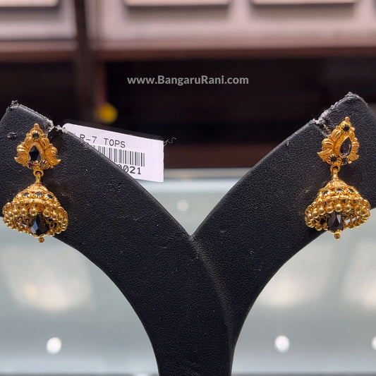 SOUTH INDIA 5.058gms EARRINGS 22K Yellow Gold