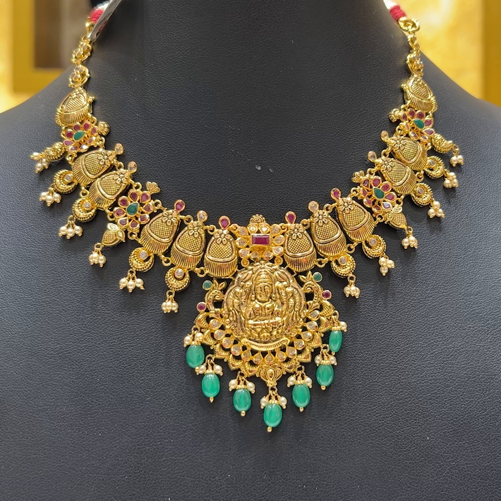 MUKUNDA JEWELLERS 22.8gms NECKLACE 22K Yellow Gold