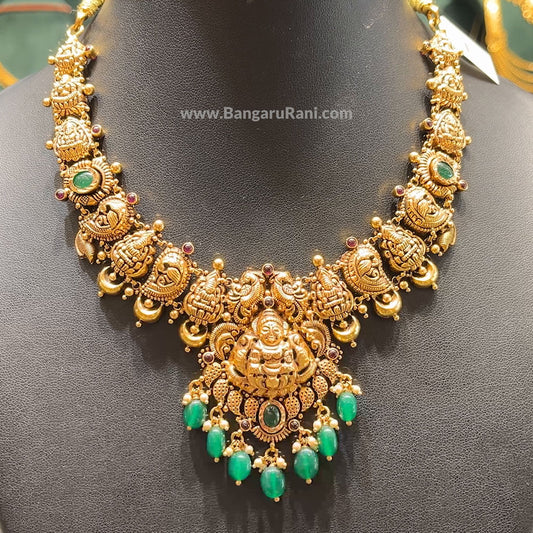 CMR 24.446gms NECKLACE 22K Antique