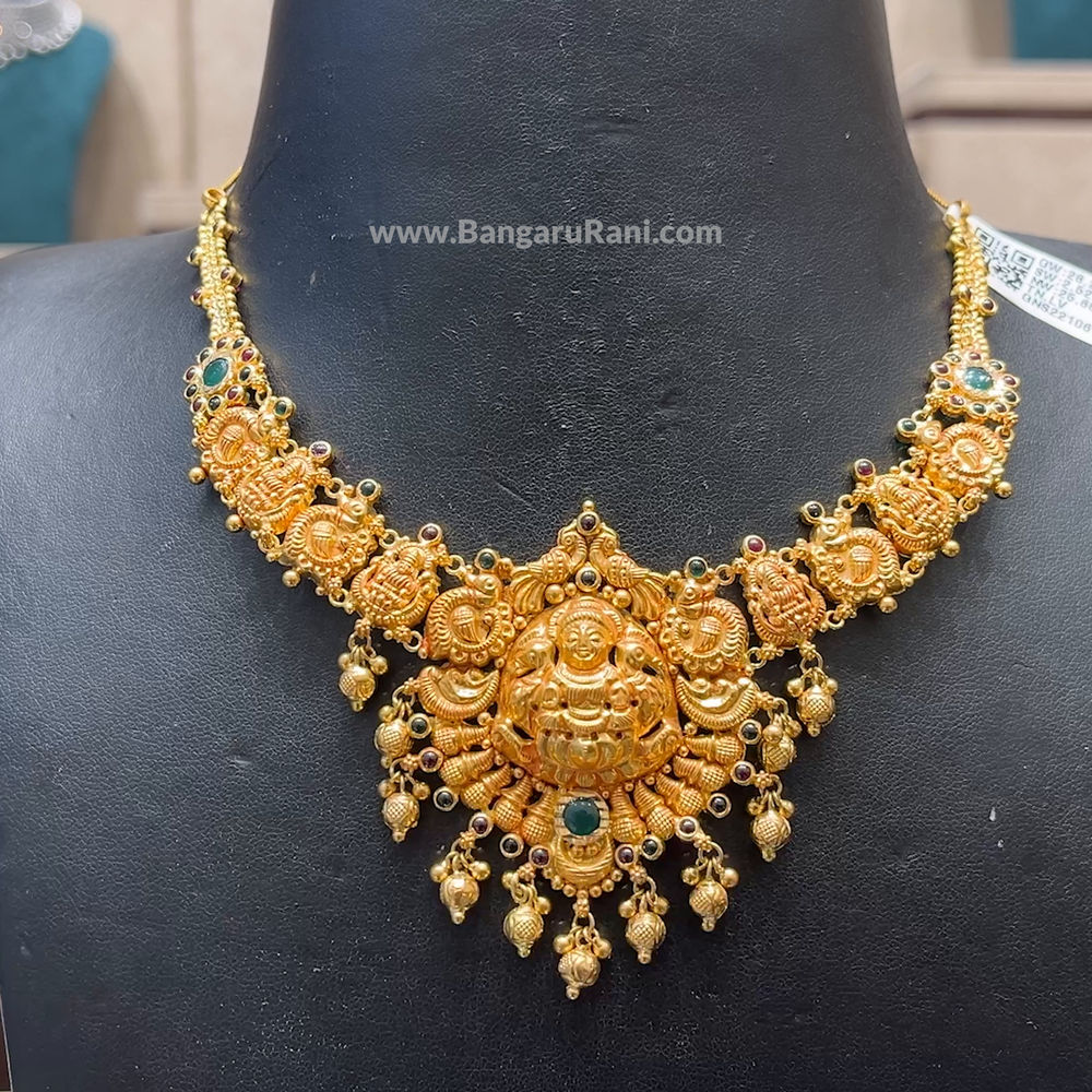 Chennai Shopping Mall 25.68gms NECKLACE 22K Nakshi