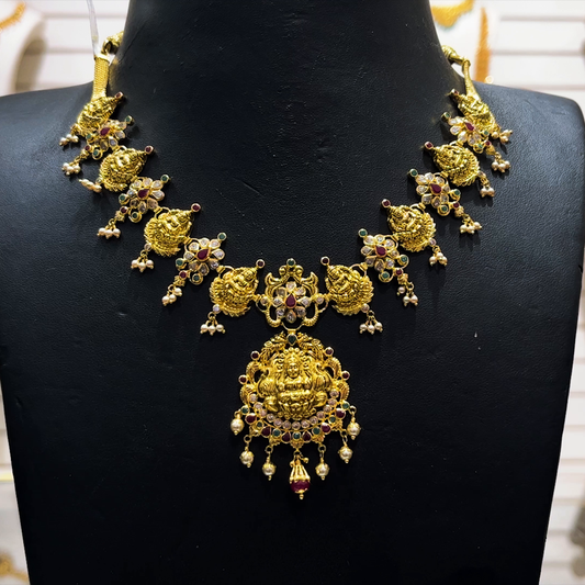 SOUTH INDIA 22.61gms NECKLACE 22K Yellow Gold