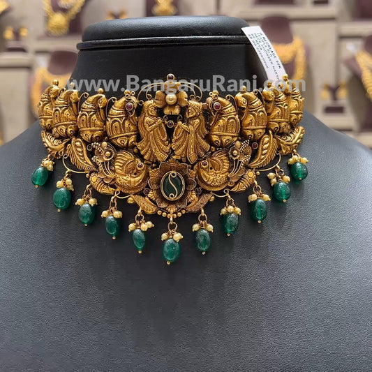 Chennai Shopping Mall 30.11gms CHOKER 22K Yellow Gold