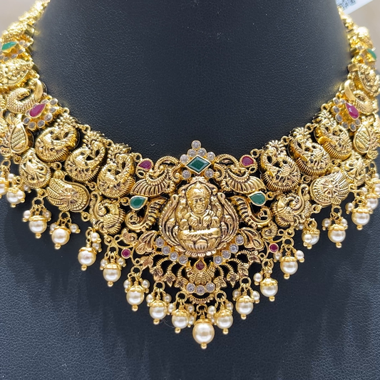 MUKUNDA JEWELLERS 20.85gms NECKLACE 22K Antique