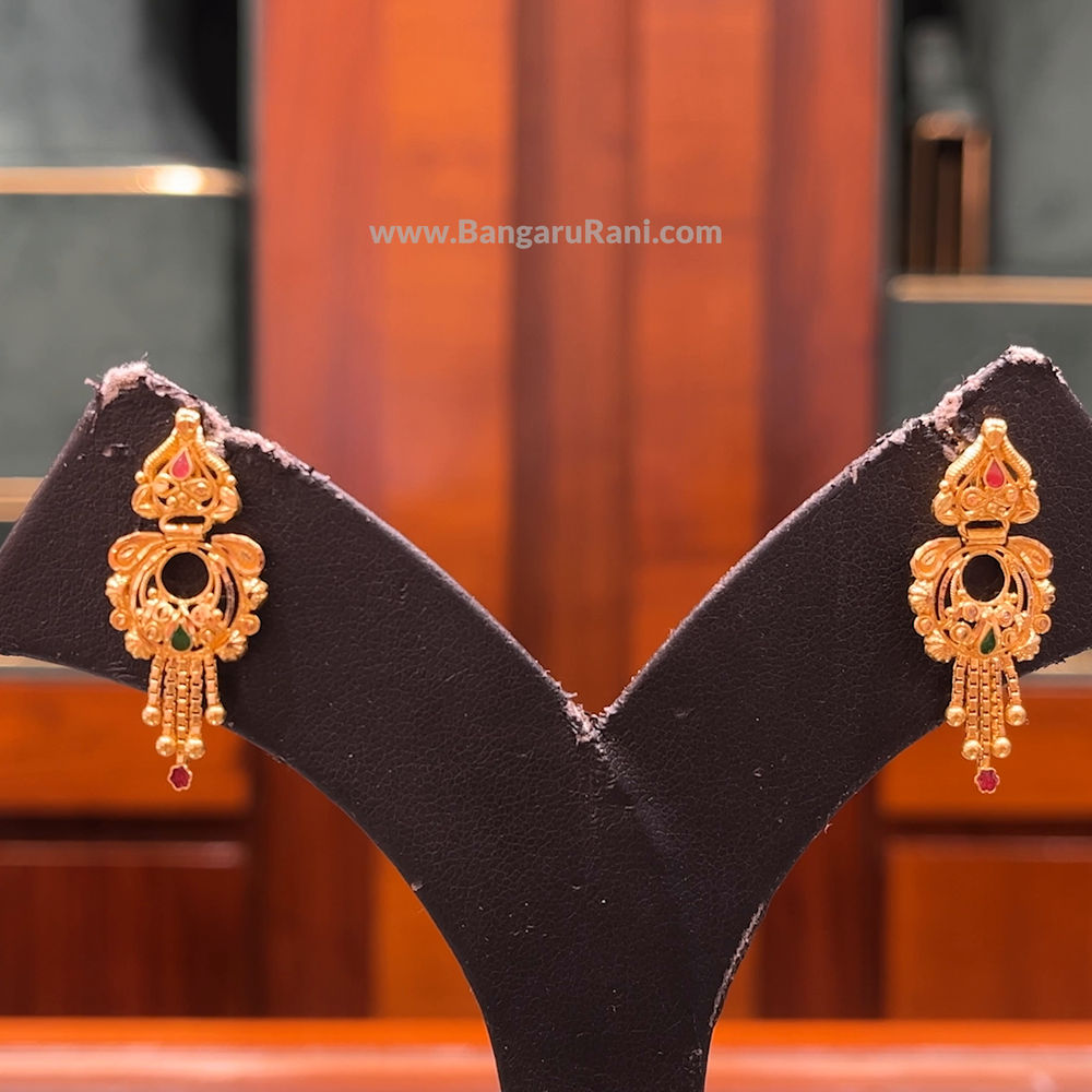 Chennai Shopping Mall 4.655gms EARRINGS 22K Yellow Gold