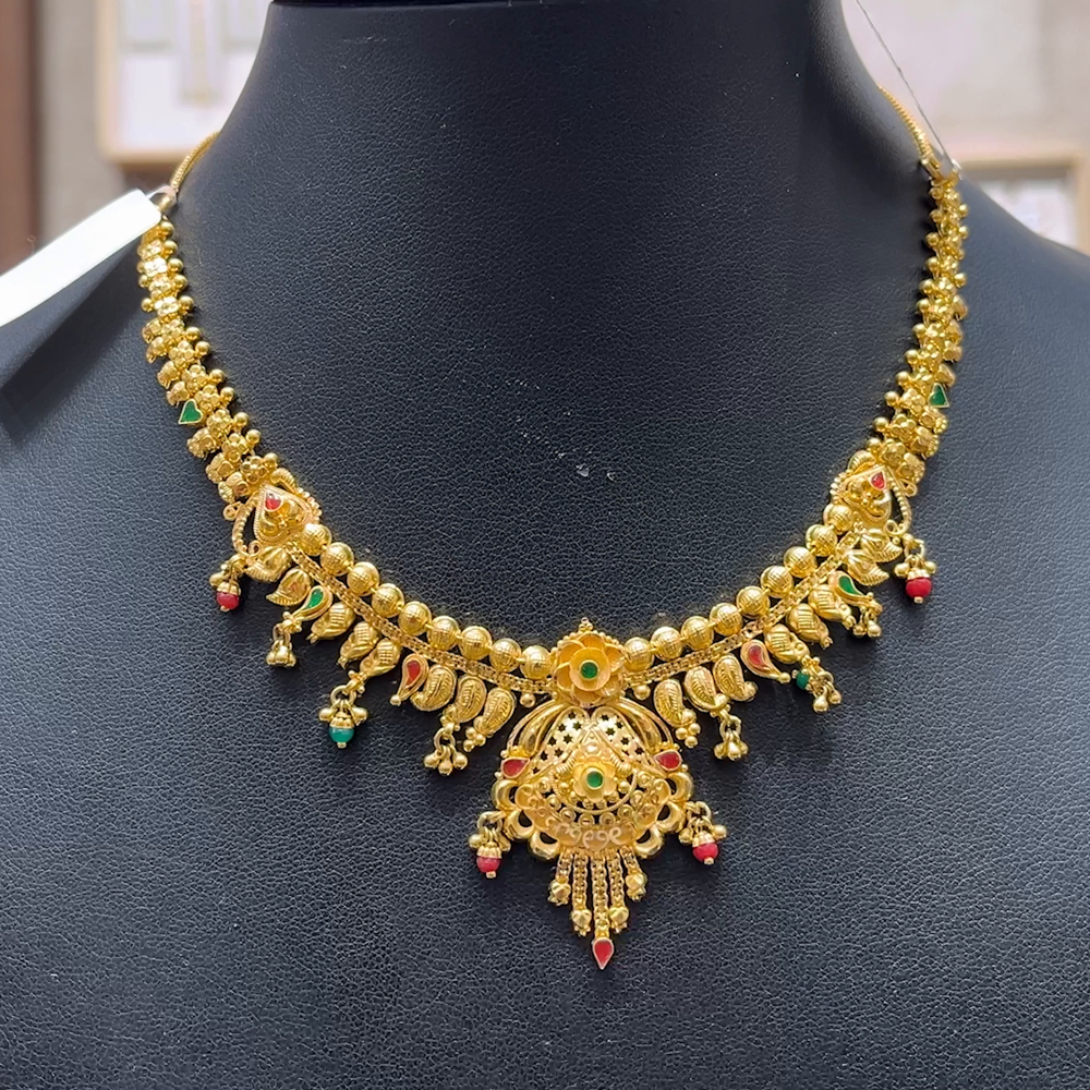 Chennai Shopping Mall 18.646gms NECKLACE 22K Yellow Gold