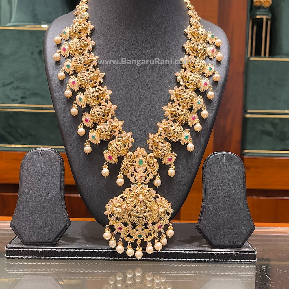 Chennai Shopping Mall 114.67gms HARAMS 22K Yellow Gold